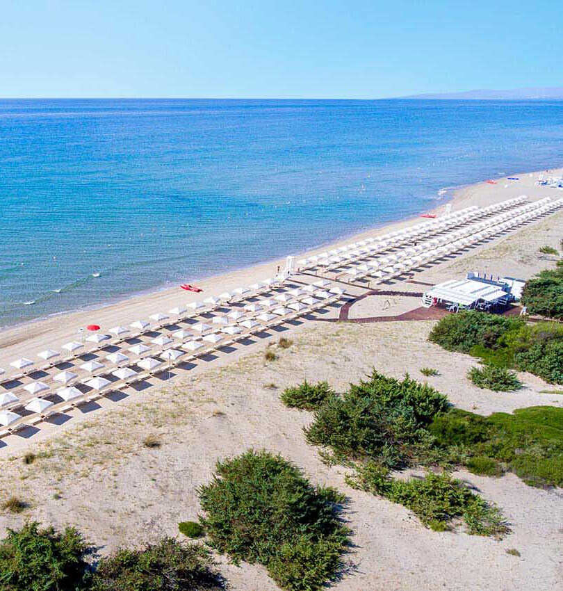 Kalidria hotel spiaggia litorale incontaminato puglia m